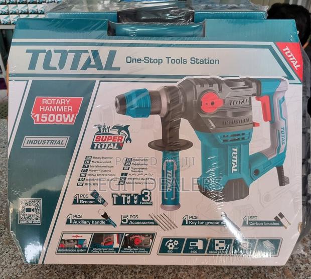 Total Rotary Hammer 1500watts With Bits photo 5