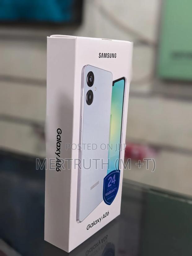 New Samsung Galaxy A06 64 GB Blue