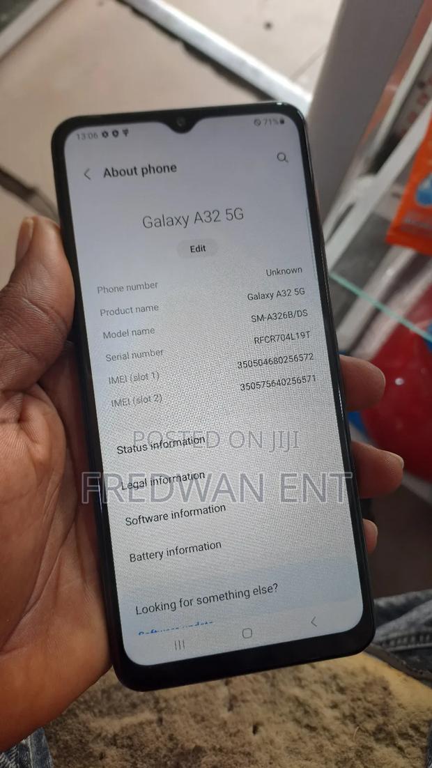 Samsung Galaxy A32 5G 128 GB Gray photo 3