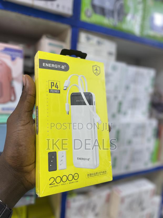 Energy-B P4 Power Bank – 20,000mah