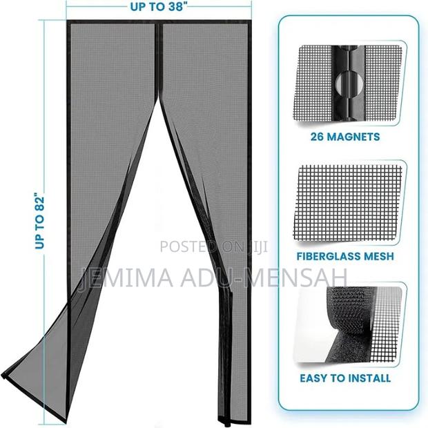 Fiberglass Magnetic Screen Door Curtain photo 8