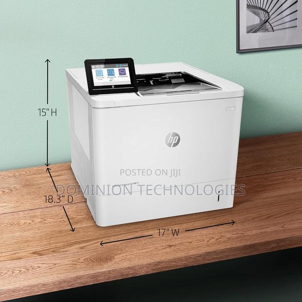 HP Laserjet Monochrome Enterprise 611dn Printer · Photo 3