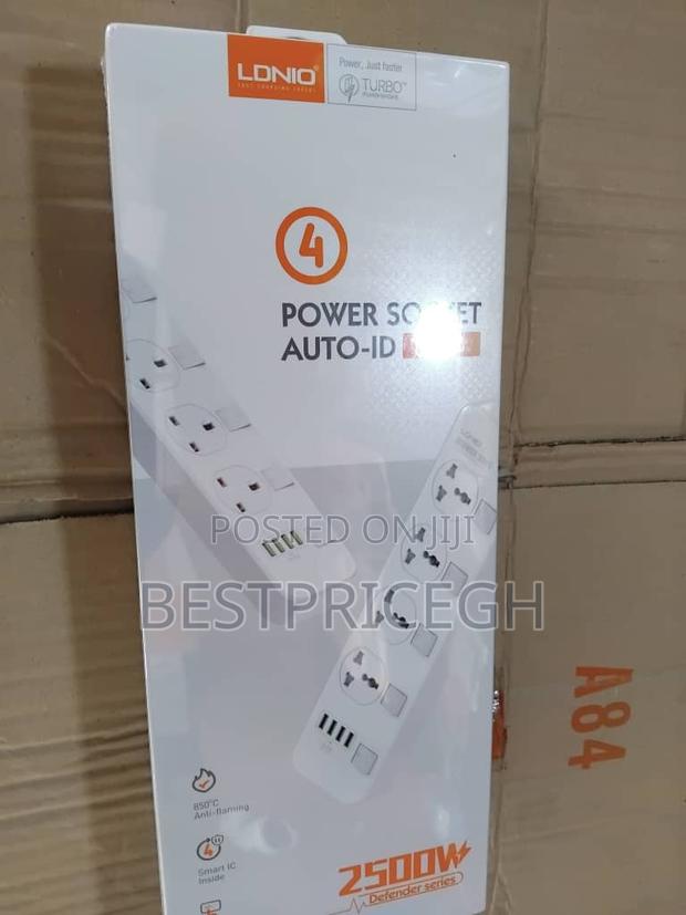 Ldnio Fast Charging Expert 25000w 6usb 4 Power Socket · Photo 3