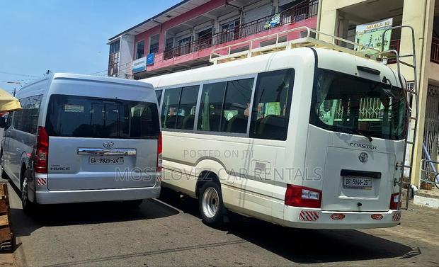 Rent a Car - Toyota Coaster 28 Seat for Rent in Ghana · Photo 3
