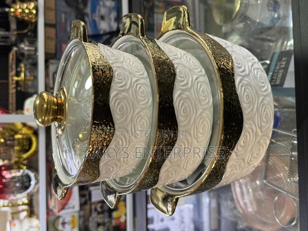 3pcs Ceramic Serving Bowls Set · Photo 3