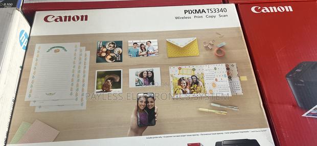 Canon Pixma Ts3340 Wireless Ink Jet Printer photo 2
