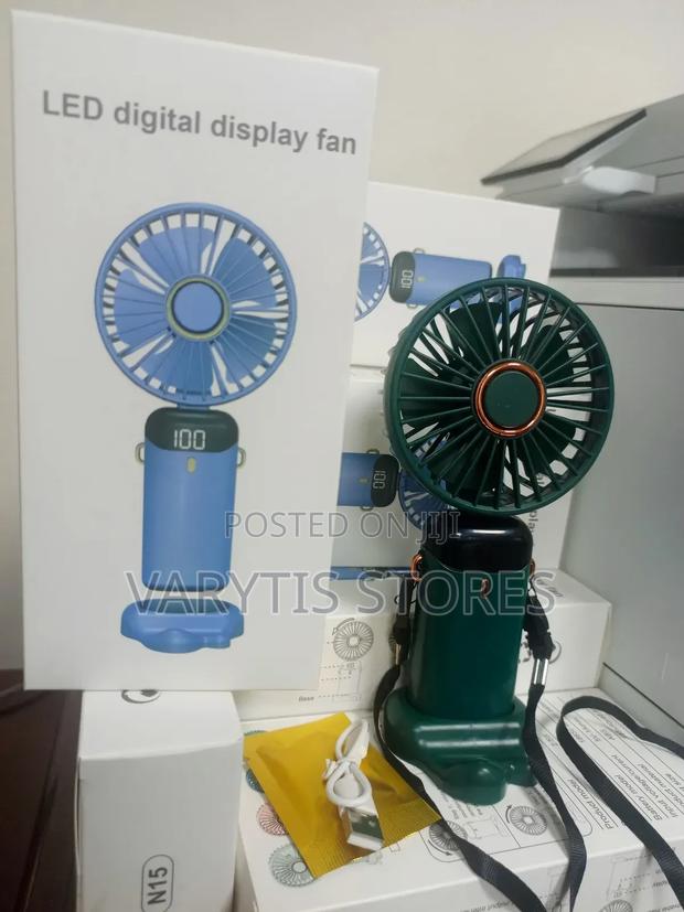 Rechargeable Hand/Desk/Neck Fan
