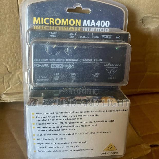 Behringer Micromon Ma400 Amplifier · Photo 4