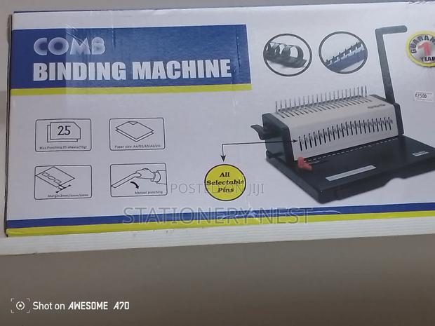 A3 Comb Binding Machine