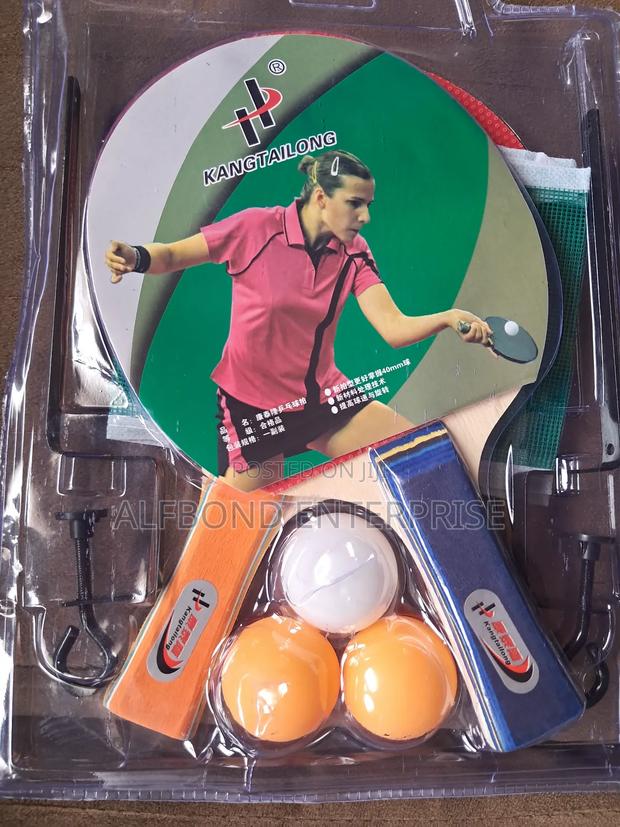 Table Tennis Bat, Net, And Balls · Photo 2