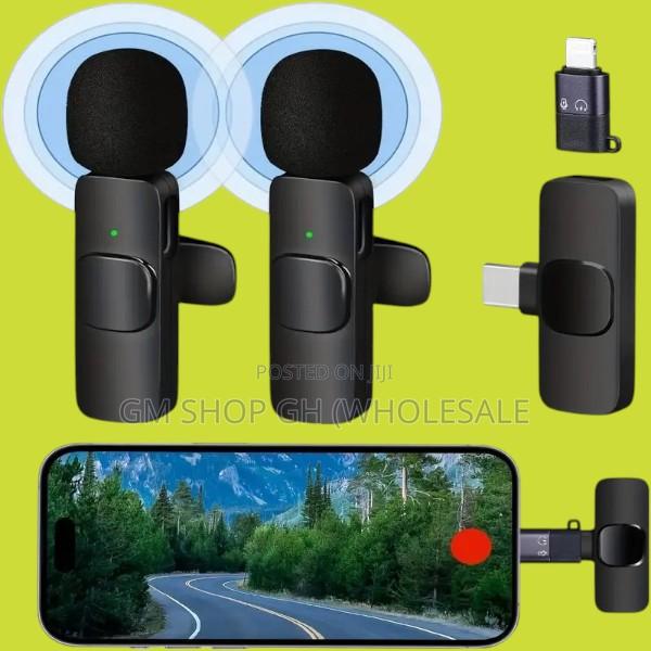 Wireless Lavalier Mini Microphone for Android Type C iPhone · Photo 2