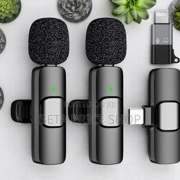Wireless Lavalier Mini Microphone for Android Type C iPhone