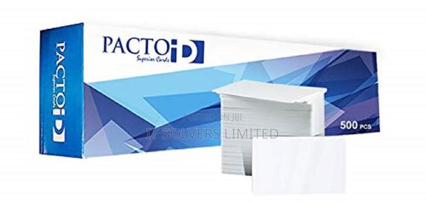 Id - Blank White PVC Cards(100pc) photo 2