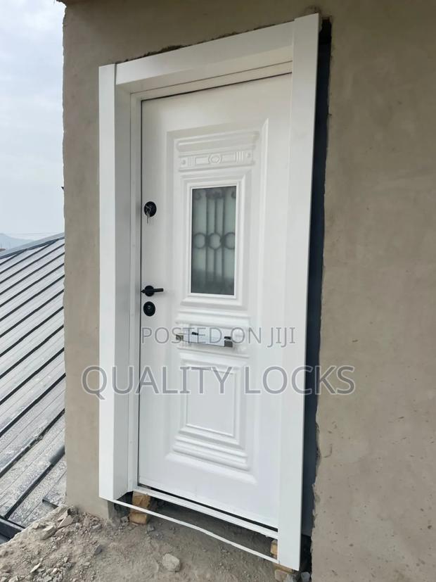 High Standard Luxurious Turkish White Security Door