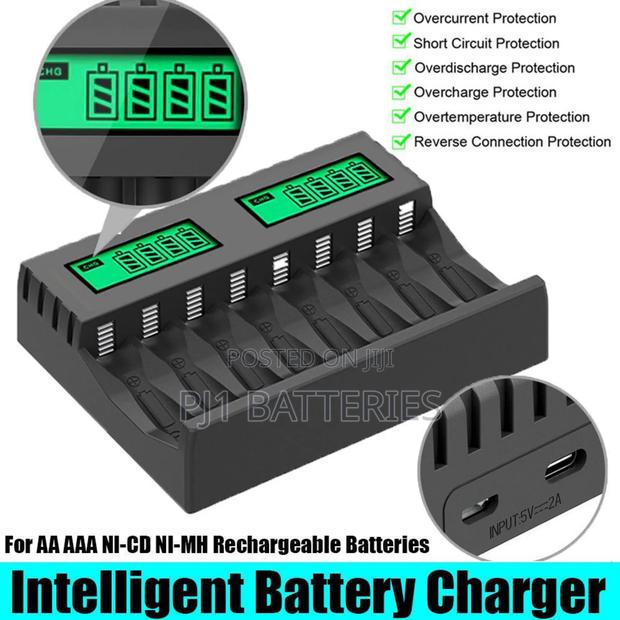 8 Slot Battery Charger Aa Aaa Ni-Cd Ni-Mh Batteries · Photo 2