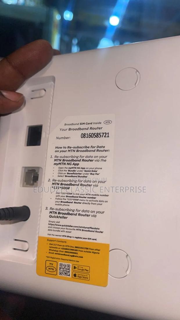 MTN Zte Omni Turbonet Router MNM · Photo 2