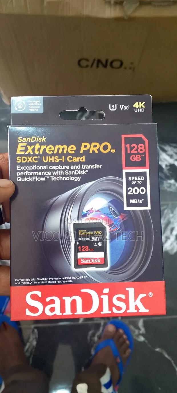 Sandisk Extreme Pro Memory Card 128gb · Photo 2