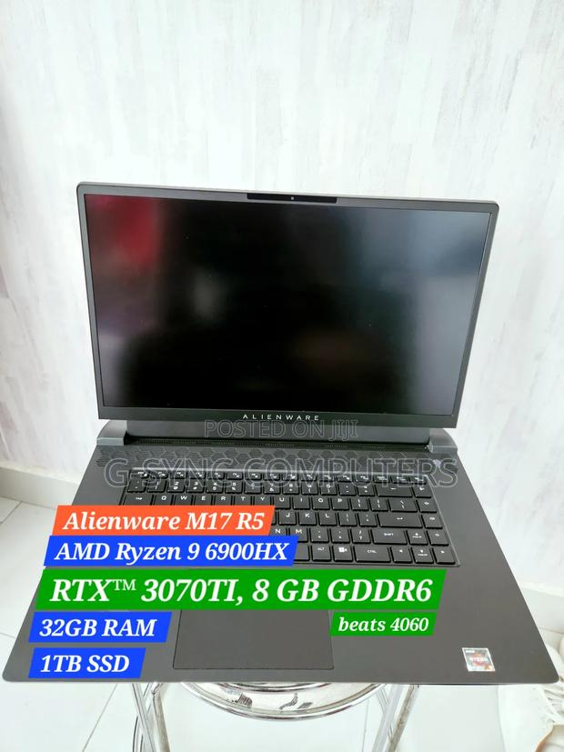 Laptop Dell Alienware m17 R5 16GB AMD Ryzen 9 SSD 1T