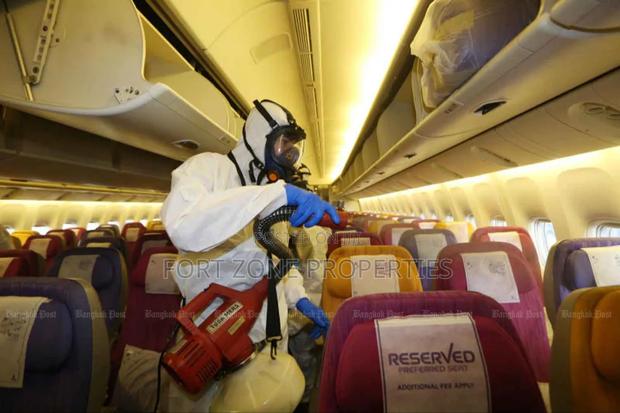 Ghana Airport Fumigation With Cleantex · Photo 4