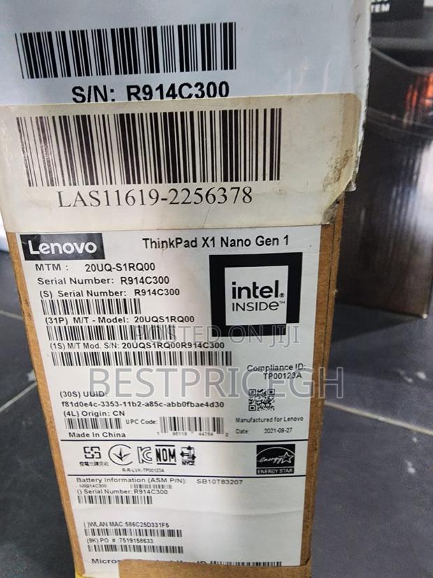 New Laptop Lenovo ThinkPad X1 Carbon 16GB Intel Core I5 SSD 512GB · Photo 4