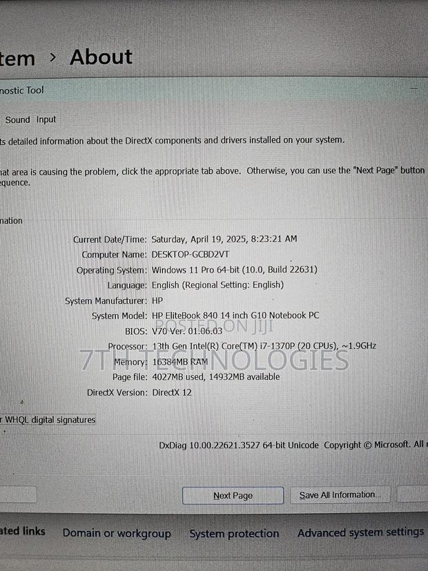 Laptop HP EliteBook 845 G10 16GB Intel Core I7 SSD 512GB photo 5