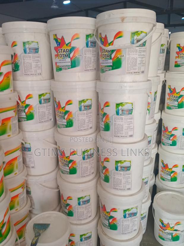 Star Paints in All Colours (Acrylic, Semi Gloss, Dtm) - 20l