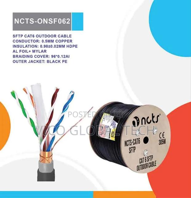 Cat6 SFTP 305m Outdoor Cable NCTS · Photo 2