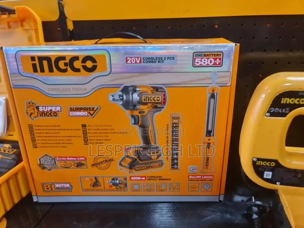 Ingco 20v Lithium-Ion Impact Wrench · Photo 2