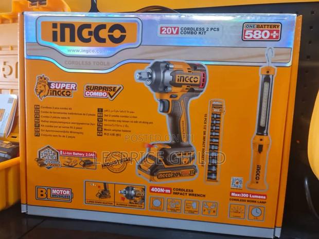Rechargeable Ingco Impact Cordless Wrench · Photo 2