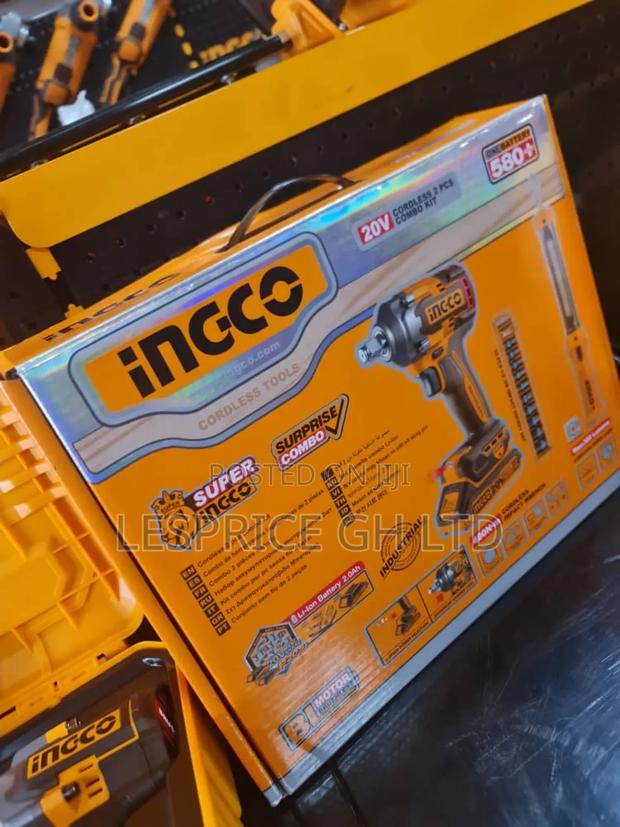 Brushless Motor - Ingco Impact Wrench, 20v · Photo 2