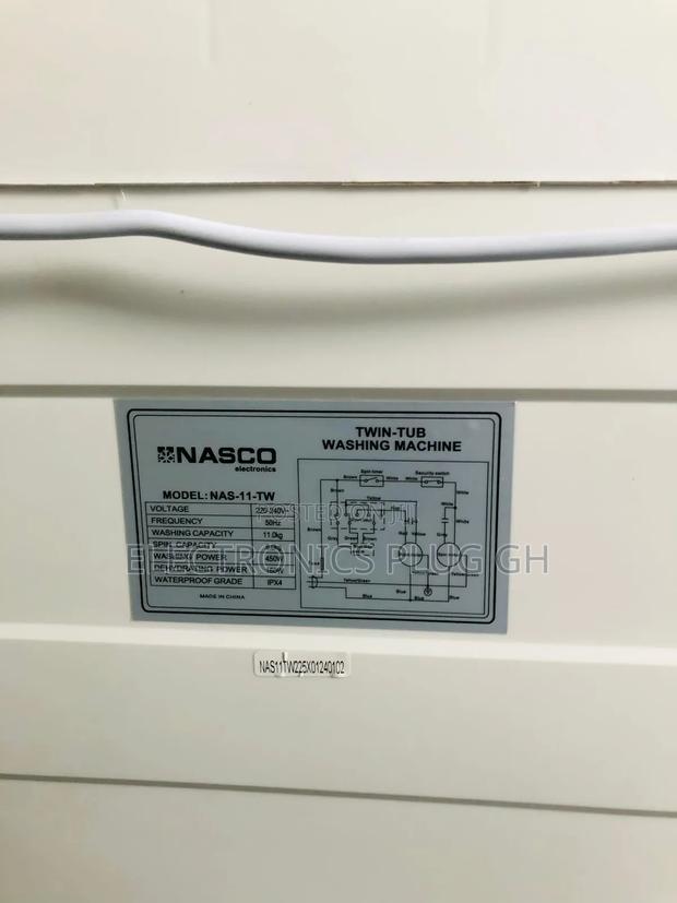 Nasco 11kg Twin Tub Washing Machine photo 13