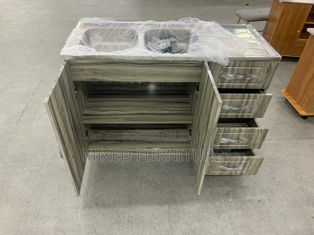 Kitchen Sink With Cabinets and Drawers photo 2
