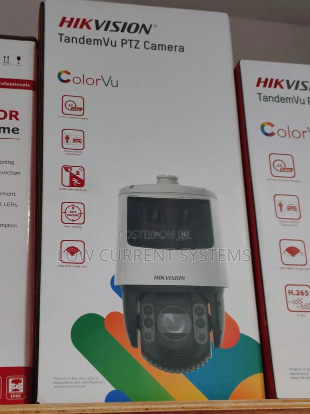 Hikvision 6mp Outdoor Tandemvu Panoramic Ptz Ip Camera Dual · Photo 3