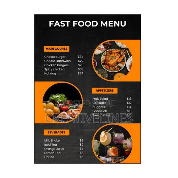 Personalised Food Menu · Photo 2