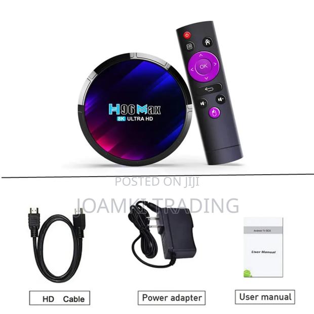 Smart Tv Box Android 13, 64gb Rom 4gb Ram, Dual Wifi & Bt photo 3