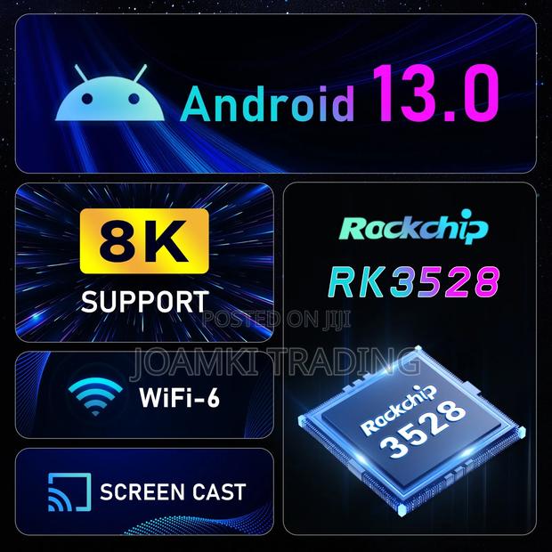 Smart Tv Box Android 13, 64gb Rom 4gb Ram, Dual Wifi & Bt photo 9