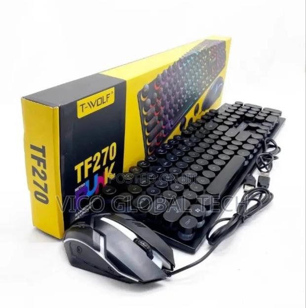 T-Wolf Tf270 Gaming Keyboard and Mouse · Photo 1