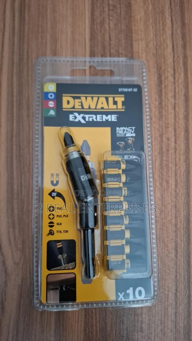Dewalt Extreme Impact Torsion Bit Set X 10 Dt70518t-Qz · Photo 3
