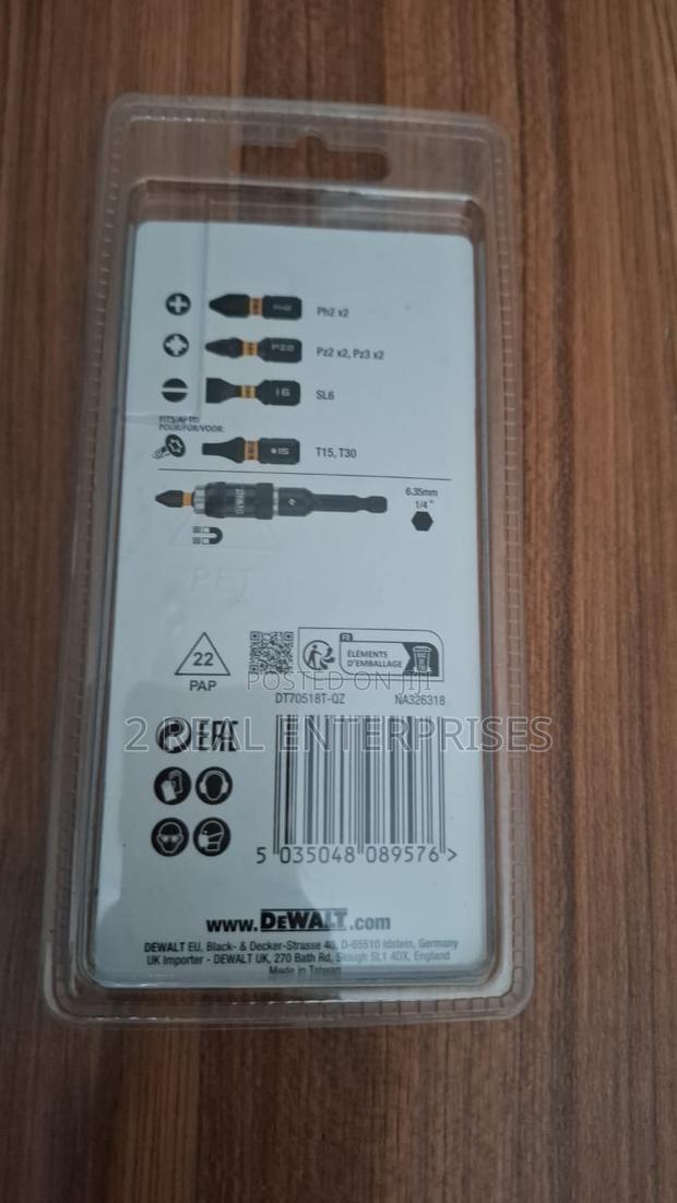 Dewalt Extreme Impact Torsion Bit Set X 10 Dt70518t-Qz · Photo 4