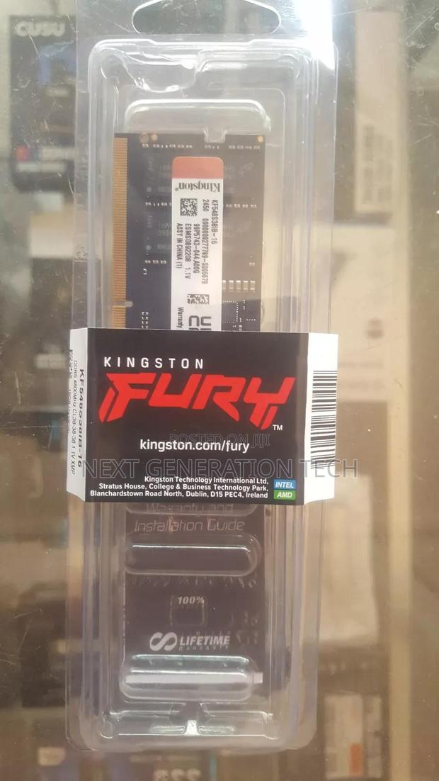 16gb Ddr5 Kingston Fury Laptop Ram