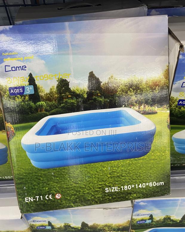 Inflatable Swimming Pool 180cm*140cm*60cm · Photo 4