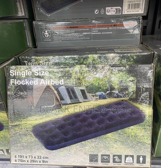 Single Size Airbed Inflatable Mattress 191cm*73cm*22cm · Photo 4