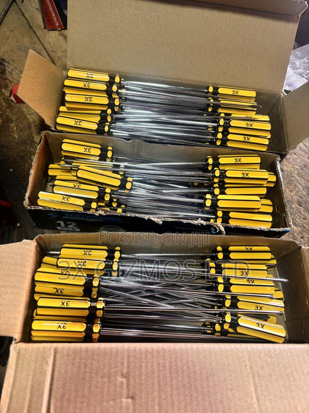 Yellow Black Slim Screwdriver. · Photo 2