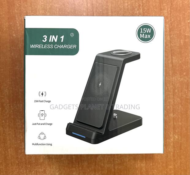 3 in 1 Wireless Charger Stand for for Smartphones | 15w · Photo 4