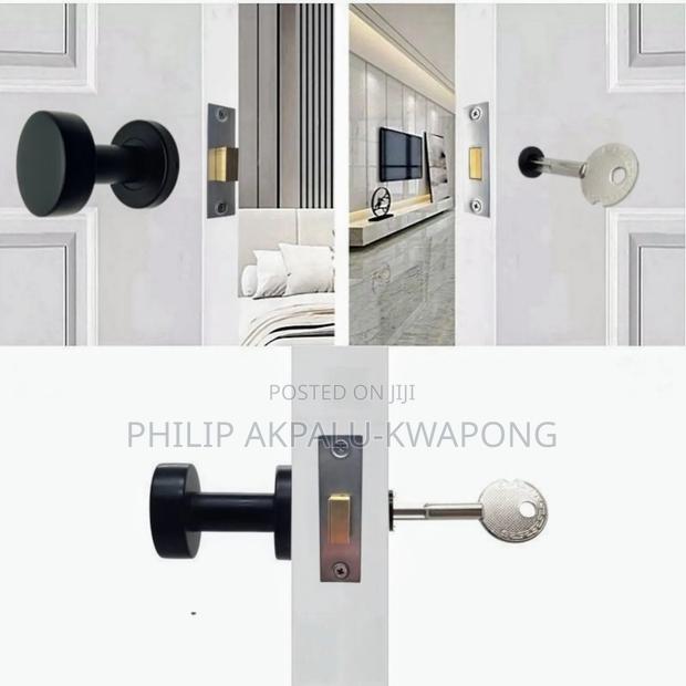 Modern Invisible Bathroom Lock