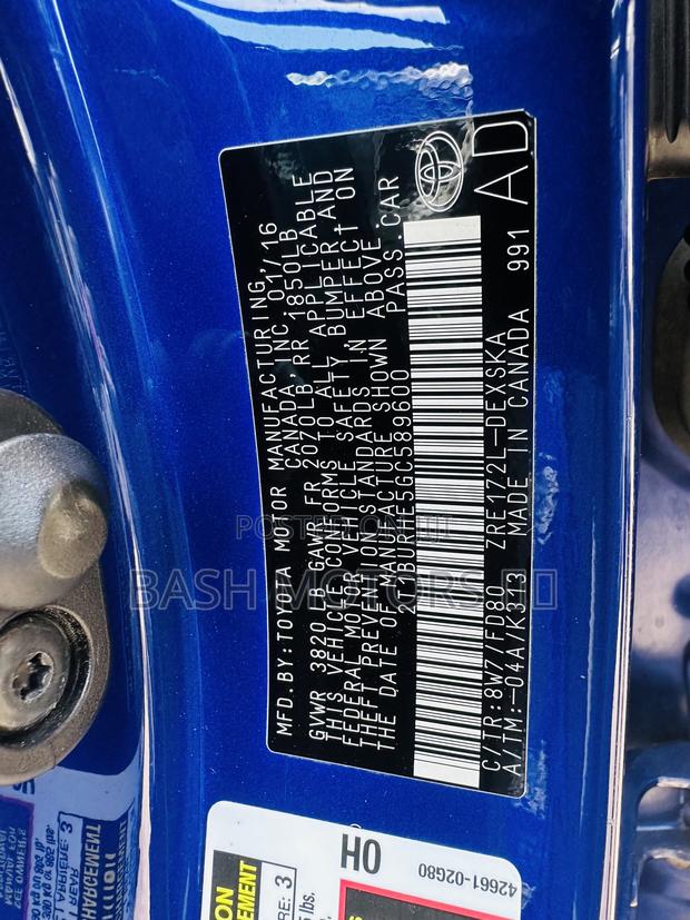 Toyota Corolla S 4dr Sedan (1.8L 4cyl CVT) 2016 Blue