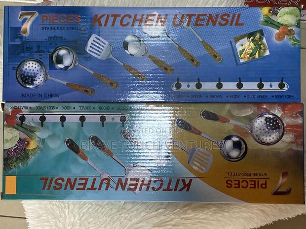 7 Piece Stainless Steel Spoon Set · Photo 4