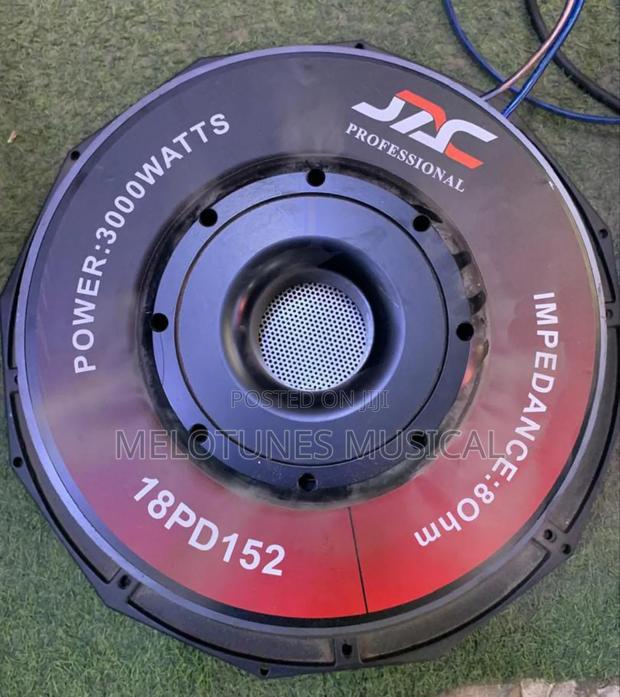 Jac Pair of 18inches Single Magnet Naked Speakers (3000watt) · Photo 4
