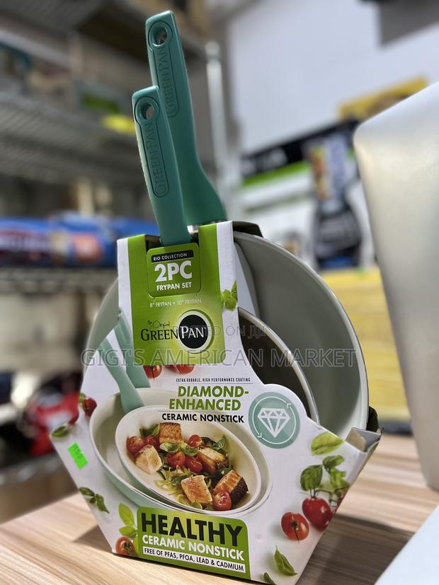 Greenpan 2pc Frypan Set Ceramic Nonstick photo 2