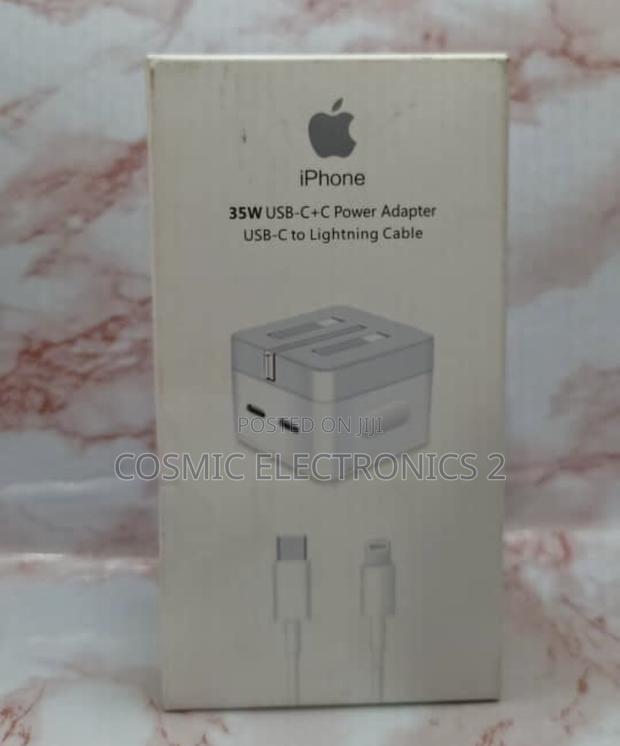 iPhone 35w Usb C+C Power Adapter to Lightning Cable · Photo 4